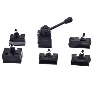 OXA Tool Post Set 250-000 Wedge Type Quick Change Tool Post Set 8 Inch Swing ... - Picture 1 of 8