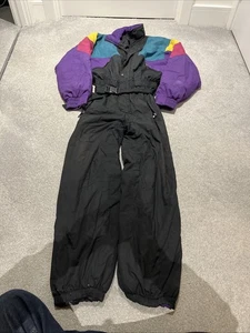 Ladies Steiner Retro/Vintage All In One Ski Suit - Size Medium - Picture 1 of 8