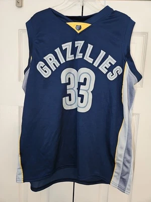 Vintage Memphis Grizzlies Mike Miller Jersey Nba Large Used #33 - Image 1 of 4