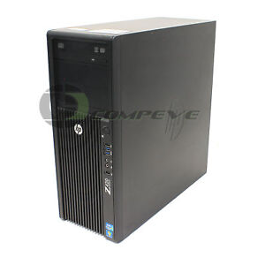 HP Z420 Workstation PC Quad Core Xeon E5-1607 3 GHz 4GB PSU 600W HD6350 NO HDD