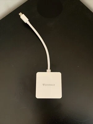 FOINNEX 3 in 1 Mini Display Port DP zu DVI VGA HDMI Adapter Kabel für Apple - Bild 1 von 4