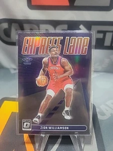 2023-24 Donruss Optic Zion Williamson Express Lane Purple Holo Prizm - Picture 1 of 2