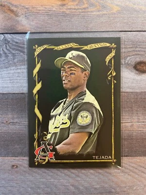 2023 Topps Allen & Ginter X Miguel Tejada Short Print SP #340 Oakland Athletics - Image 1 of 2