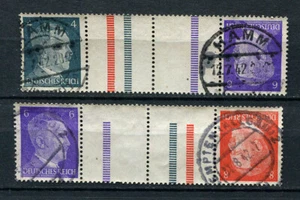 Reich tedesco seconda guerra mondiale: 2 Hitler Tete Beche del 1941 - usato! - Foto 1 di 1