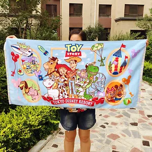 Disney Toy Story WOODY Beach Towel Bath Towel 100% Cotton 60cm*120cm KIDS/ Adult - Picture 1 of 4