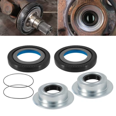 Kit de sellado de eje delantero para Ford Super Duty F250 F350 F450 F550 Dana Super 60 05-19 Foto 1 de 4