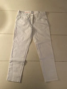 Girls Crew Cut White Denim Jeans Sz 8 NWOT - Picture 1 of 4