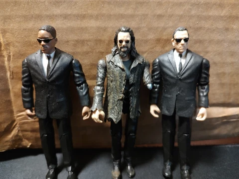 Jakks Pacific Men in Black 3 MIB3 AGENT K & AGENT J /BORIS 4" Figures 2012 Cover