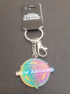 Brand New Marvel Thor: Love and Thunder New Asgard Logo Keychain - Picture 1 of 3