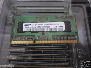 PC3-8500 1GB SO-DIMM 1066 MHz DDR3 (M471B2873EH1-CF8) Apple Macbook - Picture 1 of 9
