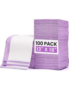 Baby Disposable Changing Pads 100 Pack Disposable Baby Underpads Ultra Soft W... - Picture 1 of 7