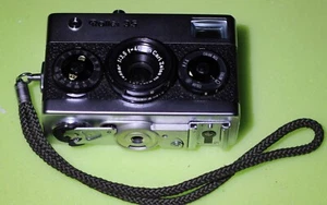 Rollei 35 T mit Tessar 3,5/40 analoge Kompaktkamera silber GUT !! - Picture 1 of 12