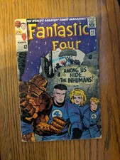 Fantastic Four #45 (MARVEL 65)FIRST APPEARANCE OF THE  INHUMANS!!