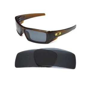 NUEVO REPUESTO POLARIZADO LENTE NEGRO PARA GAFAS DE SOL OAKLEY GASCAN - Imagen 1 de 4
