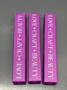 3x LOVE+CRAFT+BEAUTY Dark Dimension Dual Tip Liquid Liner Black NIB - Picture 1 of 1