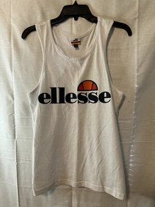 *Ellesse Women's Abigaille Vest Top - Off-White - UK Size 6 - Picture 1 of 7