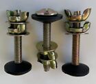 Stainless Steel Bolts 2 & 1/4 Inch Toilet Tank To Bowl, Bolts & 2 Wing Nuts