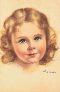Linda postal vintage para bebé niña B1 - Imagen 1 de 2