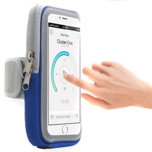 Phone Pouch Arm Band Mobile Phone Bag Phone Case Holder Sport Armband Bag - Afbeelding 1 van 19
