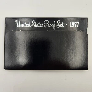 1977 Set Prove Nuovo di Stato Americano Scatola Originale 6 Monete - Foto 1 di 4