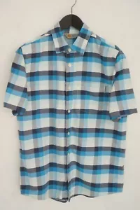 Hombre Carhartt Camisa Informal Manga Corta S/S Folsom Delgado Algodón M XMD710 - Imagen 1 de 8