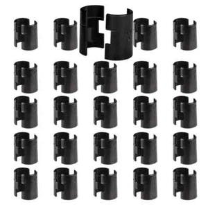 Wire Shelf Clips Wire Shelving Shelf Lock Clips 25 Pairs 50 Pieces for 3/4 ... - Picture 1 of 6