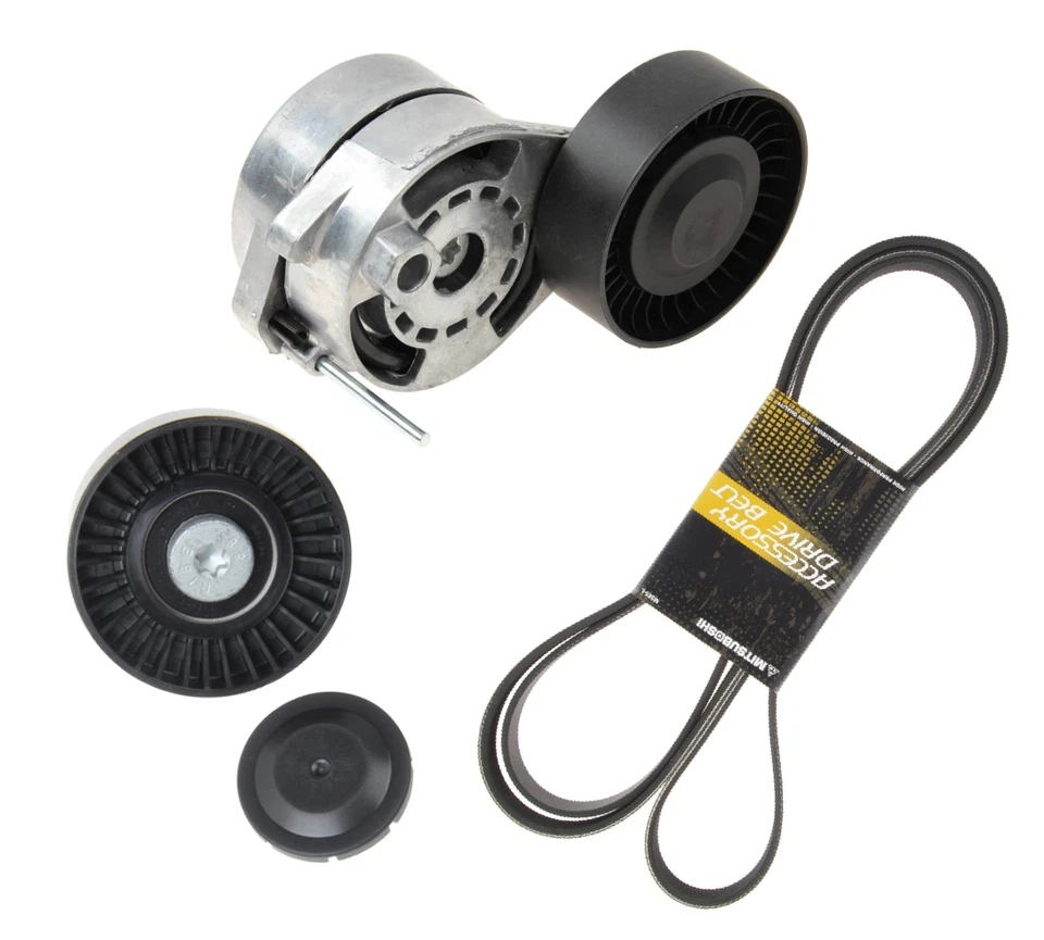 Drive Belt w/ Tensioner & Idler Pulley for AUDI A4 Quattro A5 Quattro Q5		 - Image 1 of 1