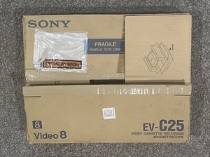 SONY EV-C25 Video8 8mm Video 8 HiFi Grabadora Estéreo VCR Caja Abierta Sin Control Remoto - Imagen 1 de 2