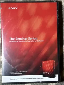 Sony Seminar Series Sound Professional Training For Sound Forge Audio Studio - Picture 1 of 2