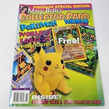 Mary Beth's Collector Card Pokémon World Magazine Vol. 1 No. 1 VTG Price Guide