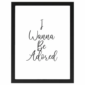 I Wanna Be Adored, Stone Roses, Lyrics, Poster, Print A4 or A5 - Picture 1 of 1