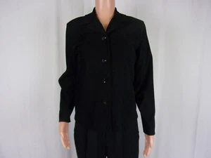 Chaqueta Informal Corner & Co. Mangas Largas con Botones TALLA: Pequeña DISEÑO NEGRO - Imagen 1 de 3