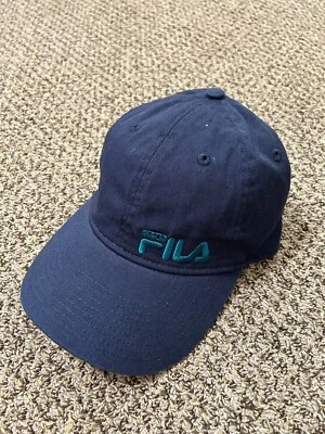 Gorra de béisbol Fila Sport para mujer azul marino ajustable nueva con etiqueta Foto 1 de 4