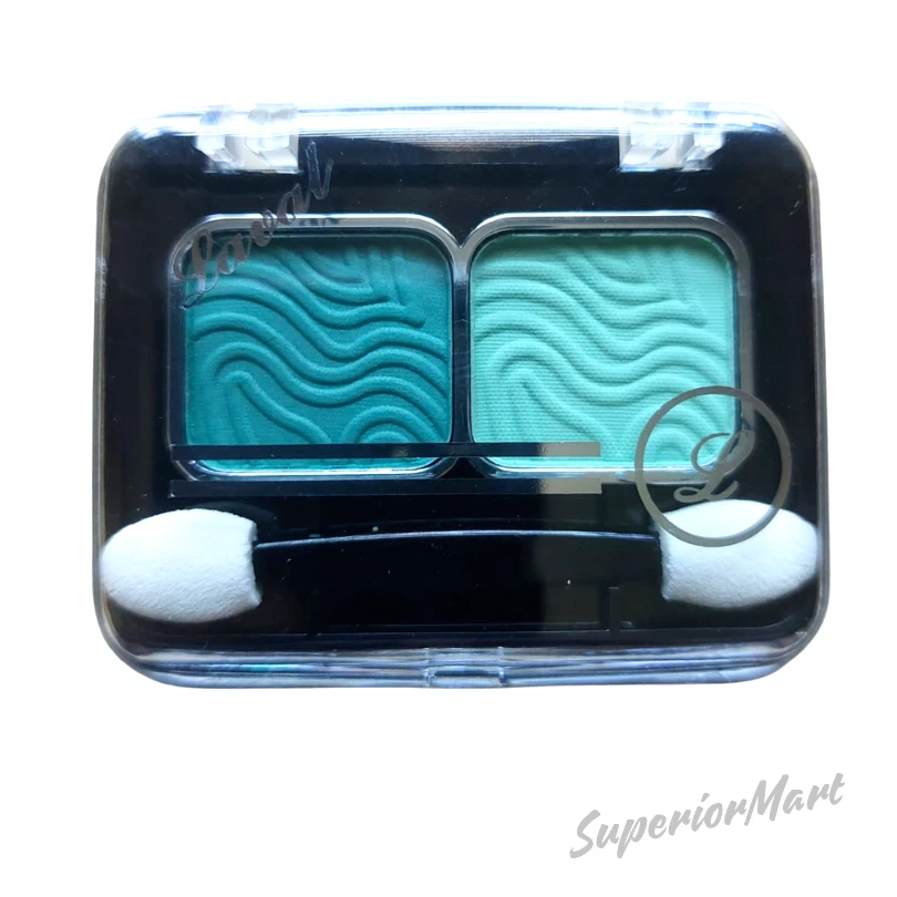 EYESHADOW Laval Green Lidschatten Duo The Greens gemischt Doppel mit Applikator