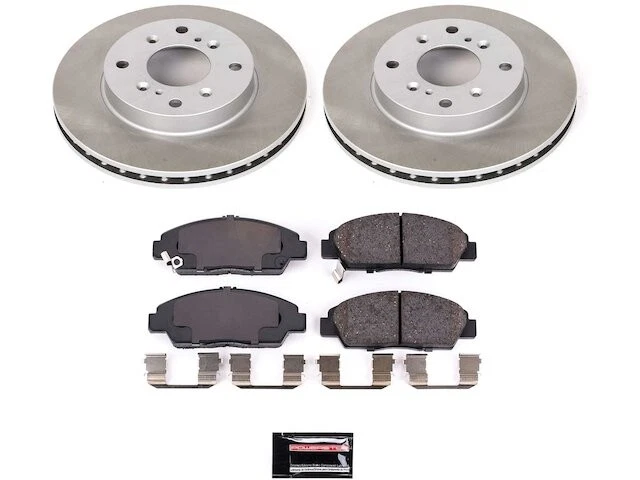 Kit de pastillas de freno delanteras y rotor para Honda Prelude 1992-1996 1993 1994 1995 SQ394YQ Foto 1 de 1