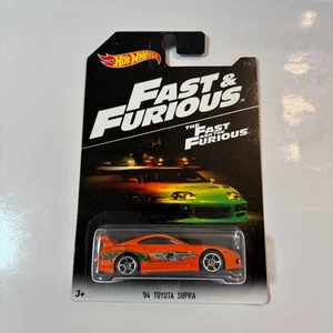 Hot Wheels Fast & Furious -"94 Toyota Supra Walmart orange 1/8 2016 VHTF - Bild 1 von 8
