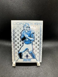 2024 Panini Phoenix Contours Jared Goff #CON-JGF Silver Holo - Picture 1 of 2