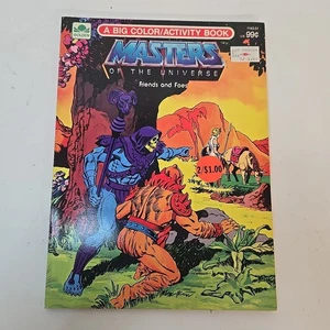 Vintage 1983 MOTU Masters of the Universe Activity Coloring Book - Bild 1 von 2