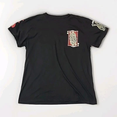 Camiseta Fresh Laundry Para Hombre Mediana King Parca Gráfica Negra Manga Corta Foto 1 de 4