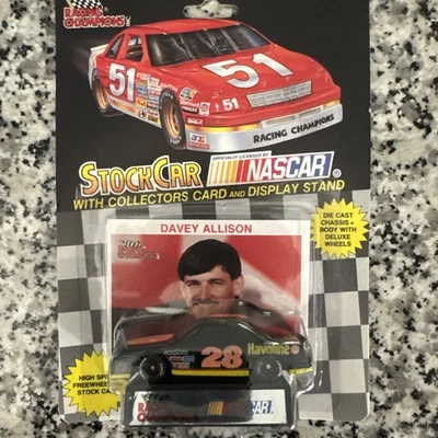 Racing Champions NASCAR Dave Allison Havoline Ford 1992 escala 1/64 fundido a presión Foto 1 de 4