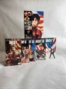 Rocky Commemorative 20th Anniversary VHS Gift Box Set I II III IV V Rare MGM - Picture 1 of 8