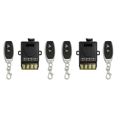 2X DIY  433MHz Universal-Fernbedienungsschalter 12V-48V Hochleistungs-Relai1630 - Bild 1 von 4