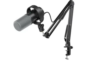 FIFINE K688 Podcast Microphone Kit, USB/XLR Dynamic Microphone with Boom Arm - Picture 1 of 10