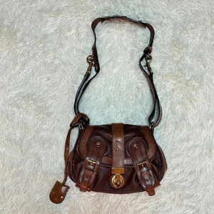 Chloe Y2K Schultertasche braun Leder schick Vintage Designer Style gebraucht #0873 - Bild 1 von 20