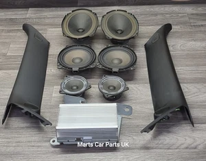 Mini R56 Harman Becker HiFi Lautsprecher Set Verstärker, x 2 Hochtöner x 6 Lautsprecher - Bild 1 von 11