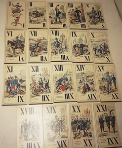 VRare FERD PIATNIK & SONS Viena ESCENAS MILITARES Y DE BATALLA +- 50 CARTAS - Imagen 1 de 22
