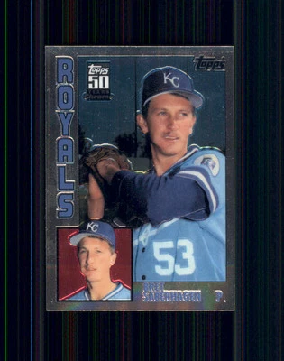 2001 Topps Traded & Rookies #T110 Bret Saberhagen Chrome - Image 1 of 2