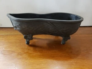 Early 20th Century Antique Japanese Cast Iron Bonsai Tree Planter - Picture 1 of 6