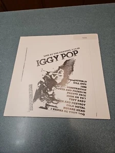 Iggy Pop Live At The Channel 1988 - Picture 1 of 4