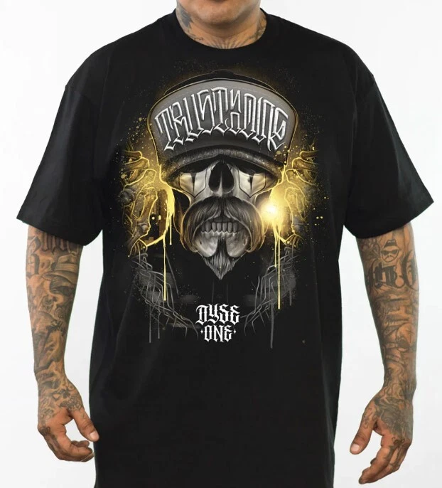 Trust No One Men's T Shirt Dyse One Chicano Tattoo Art Gangster SALE!! - Image 1 of 1